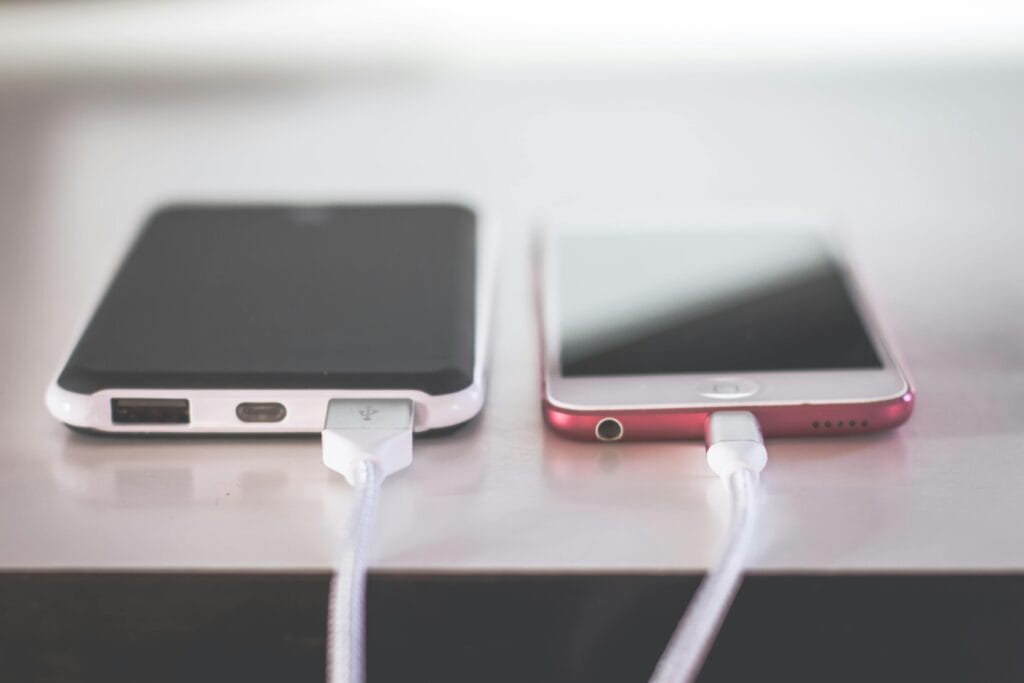 phone devices charging